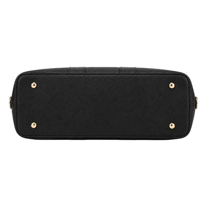 Arelzi Black Quilted Women’s Satchel Handbag