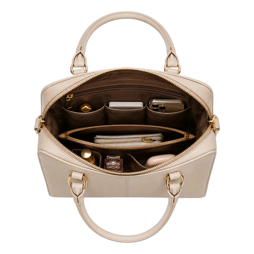 Arelzi Everyday Beige Women’s Satchel Handbag