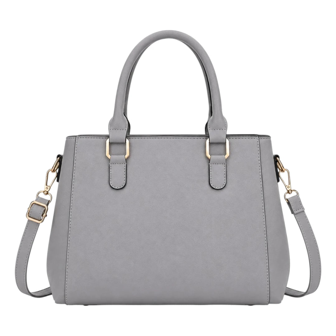 Arelzi Grey Refined Charm Women’s Satchel Handbag