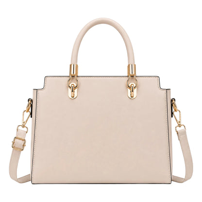 Arelzi Modern Beige Women’s Satchel Handbag