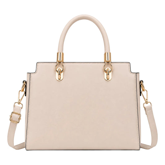 Arelzi Modern Beige Women’s Satchel Handbag