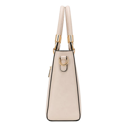 Arelzi Modern Beige Women’s Satchel Handbag