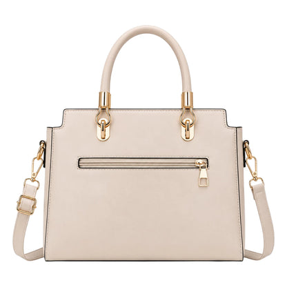 Arelzi Modern Beige Women’s Satchel Handbag