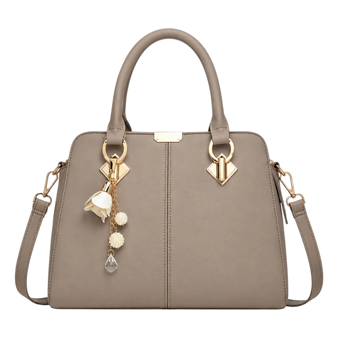 Arelzi Taupe Women’s Satchel Handbag