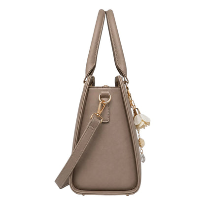 Arelzi Taupe Women’s Satchel Handbag