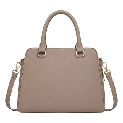 Arelzi Taupe Women’s Satchel Handbag